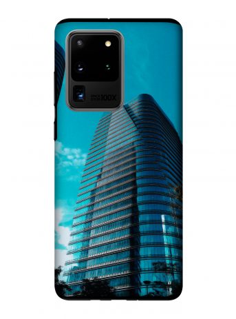 Samsung Galaxy S20 Ultra / Galaxy S20 Ultra 5G Tough case (fully printed, black insert) - usqbbtfgen - Shujaa Designs
