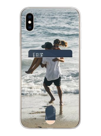 Apple iPhone X / Xs Credit card Soft case (back printed, transparent) - product image - Shujaa Designs