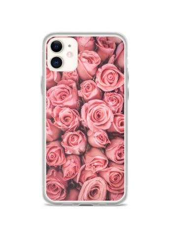 Pink Roses iPhone Case - iphone case iphone case on phone c f - Shujaa Designs