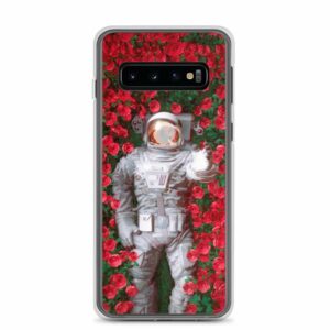 Astronaut in Roses Samsung Case - samsung case samsung galaxy s case on phone e - Shujaa Designs