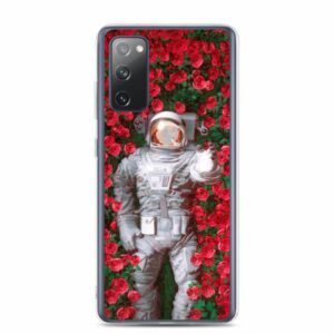 Astronaut in Roses Samsung Case - samsung case samsung galaxy s fe case on phone e - Shujaa Designs