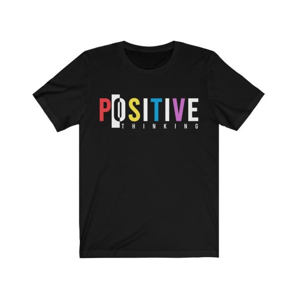 Positive Thinking Jersey Short Sleeve Tee -  - Shujaa Designs