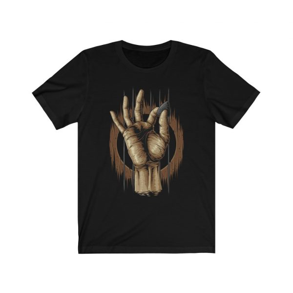 Guitar Hand Unisex Jersey Short Sleeve Tee -  - Shujaa Designs