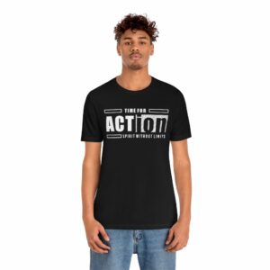 Time For Action Unisex Jersey Short Sleeve Tee -  - Shujaa Designs