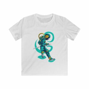 Astronaut Samurai Kids Softstyle Tee -  - Shujaa Designs