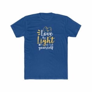 Love The Light In Yourself Cotton Crew Tee -  - Shujaa Designs