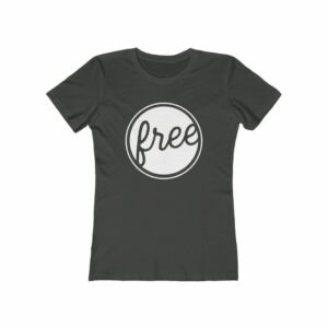 Free Women’s The Boyfriend Tee -  - Shujaa Designs