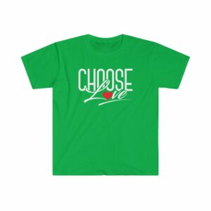 Choose Love Unisex Softstyle T-Shirt -  - Shujaa Designs
