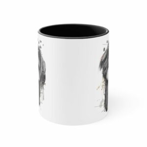 Shih Tzu Accent Coffee Mug, 11oz - - Shujaa Designs