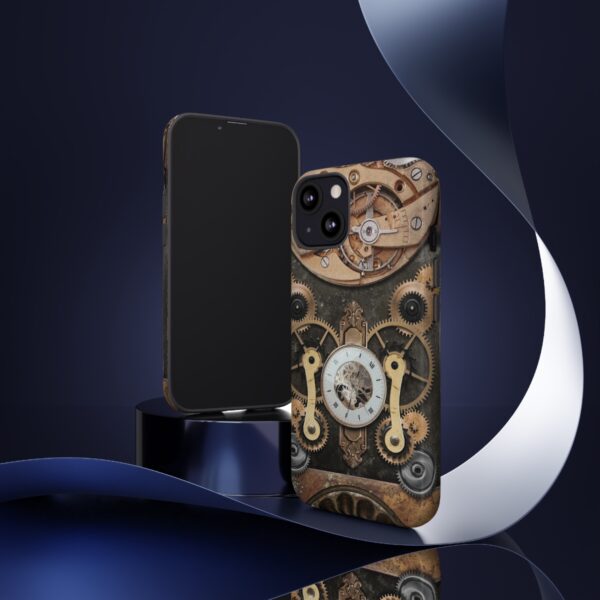 Steampunk Clockwork Gears Tough Phone Case - - Shujaa Designs