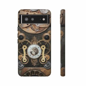 Steampunk Clockwork Gears Tough Phone Case - - Shujaa Designs