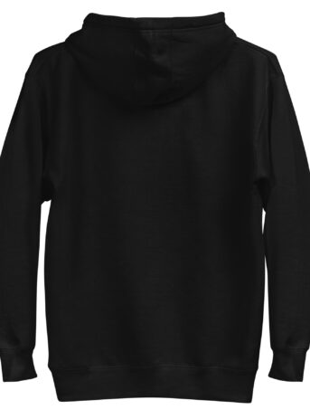 Private: Guitar Hand With Pick Premium Unisex Hoodie - unisex premium hoodie black back a e a - Shujaa Designs