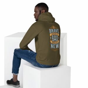 Private: Be Bad At Something New Premium Unisex Hoodie - unisex premium hoodie military green back bfd a e - Shujaa Designs